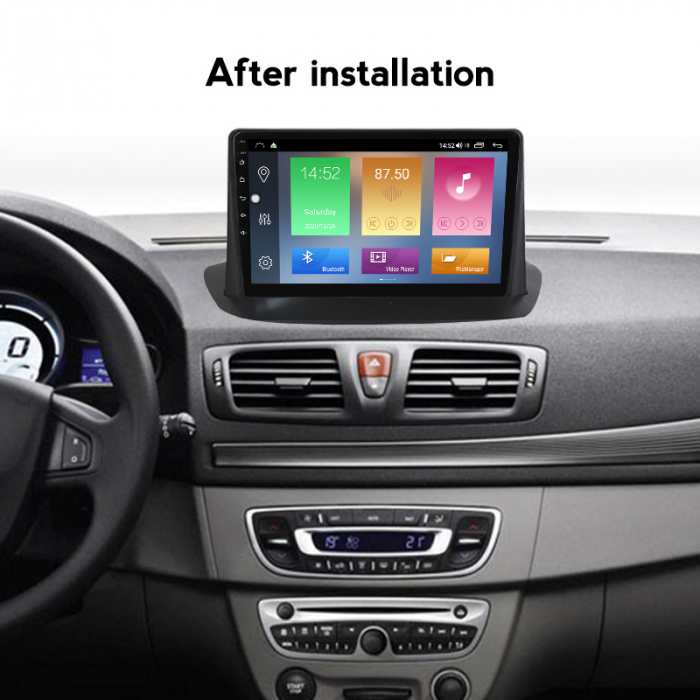 Navigatie dedicata Renault Megane 3 Fluence ( 2009 -2015 ), 4GB RAM 32GB ROM, Octacore, 4G, QLED, DSP, Display 9", Android 13, Internet ,Aplicatii , Waze , WI-FI , USB , Bluetooth [4]