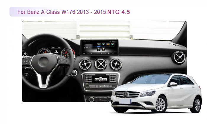 Navigatie dedicata Mercedes Benz A Class 4.5NTG, 8GB RAM 64 GB ROM, Octa Core, Display 10.25 Inch, Android 13, Bluetooth, WiFi, Magazin Play [8]