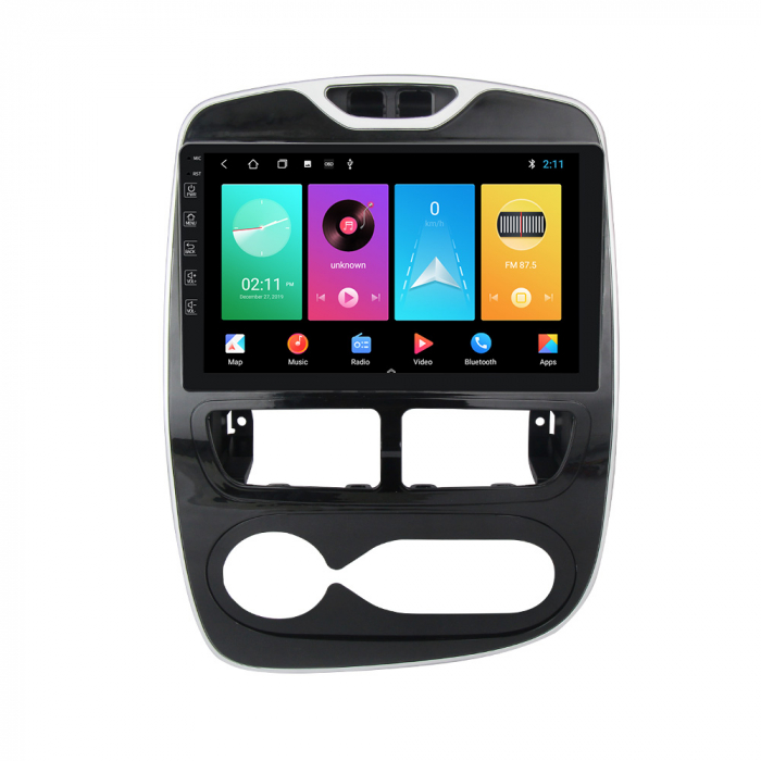 Navigatie dedicata Renault Clio 2017-2019, 10 inch, 4 GB RAM 32GB ROM, Android 13, QLED, Aplicatii, Mirrorlink, Bluetooth [2]