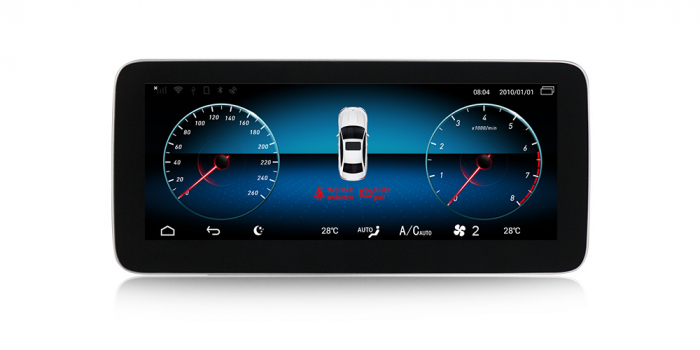 Navigatie Mercedes Benz B Class W245 2015+ W246  ntg  5, NAVI-IT, 10.25 Inch, 8GB RAM 64GB ROM, Octa Core, DSP, SIM 4G, IPS, Android 10, Ecran Blu Ray, WiFi, Bluetooth, Magazin Play, Camera Marsarier [4]