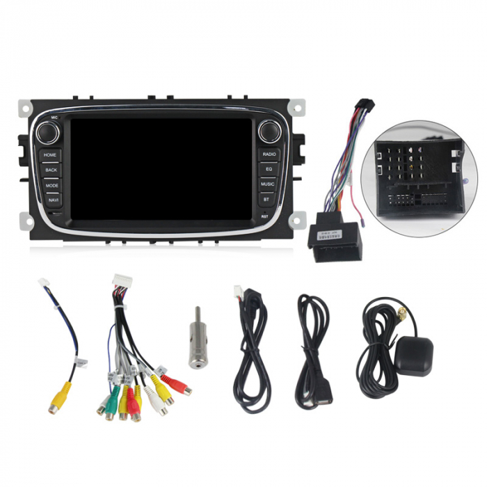 (Resigilata) Navigatie dedicata Ford Mondeo Focus S Max Transit Tourneo, 2 GB RAM + 32 GB ROM, Android 13,Aplicatii , Waze , Wi Fi , Usb , Bluetooth , Mirrorlink [6]