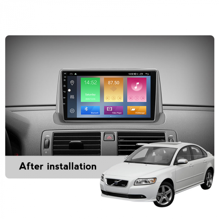 (Resigilata) Navigatie dedicata Volvo S40, C30, C70, 2GB RAM 32GB ROM, Quad Core, Display 7" IPS Full HD, Carplay, Android 13, Bluetooth, Magazin Play, Suport camere AHD [8]