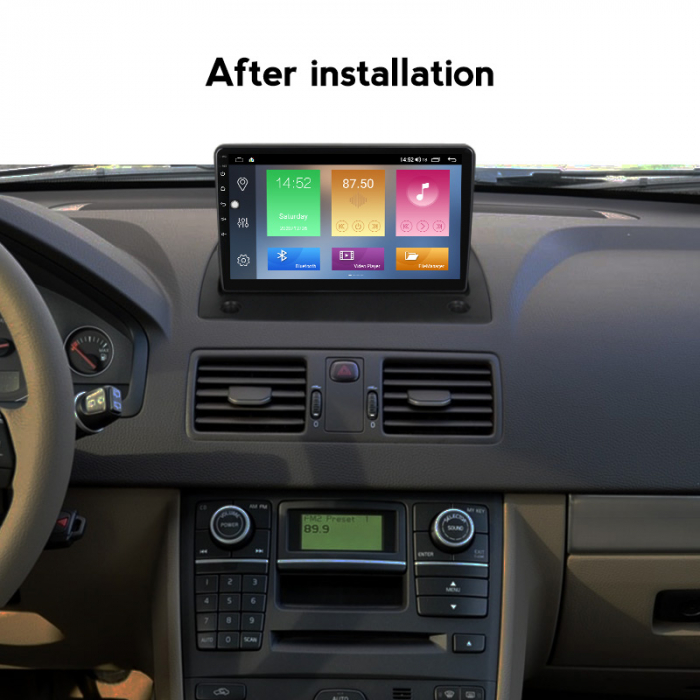 Navigatie dedicata Volvo XC90, 4GB RAM 64GB ROM, Octacore, Android 13, Display QLED 9", DSP, Carplay, Android Auto, Internet, Youtube, Waze, WIFI, Bluetooth [5]