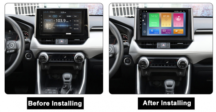 Navigatie dedicata Toyota RAV4 2019, 10.2 Inch, 4GB RAM 32 GB ROM, Octacore, QLED, DSP, RDS, 4G, Android 13, WI-FI, Bluetooth, Magazin Play [3]