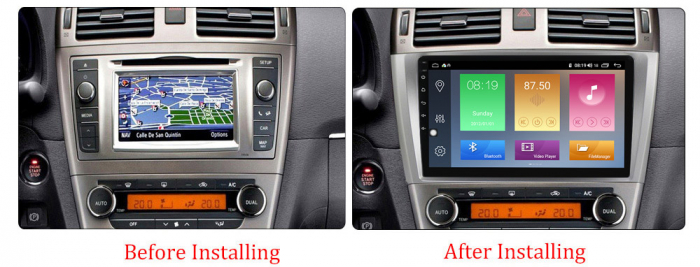 Navigatie Toyota Avensis 2011-2015, NAVI-IT, 9 Inch, 4GB RAM 64GB ROM, IPS, DSP, RDS, 4G, Android 10 , WiFi, Bluetooth, Magazin Play, Camera Marsarier [2]