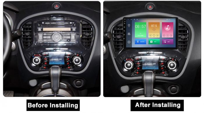 Navigatie dedicata Nissan Juke 2010-2014, 9 Inch, 4GB RAM 32 GB ROM, Octacore, QLED, DSP, RDS, 4G, Android 13, WiFi, Bluetooth, Magazin Play, Camera Marsarier [3]