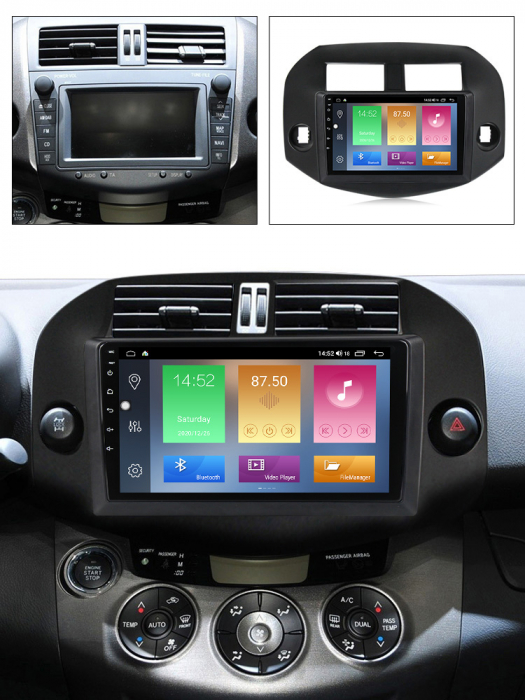 Navigatie Toyota RAV4 (2006-2012), NAVI-IT, 10.1 Inch, 2GB RAM 32GB ROM, Android 9.1, WiFi, Bluetooth, Magazin Play, Camera Marsarier [6]