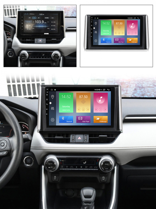 Navigatie Toyota RAV4 2019, NAVI-IT, 10.2 Inch, 2GB RAM 32GB ROM, Android 9,1, WiFi, Bluetooth, Magazin Play, Camera Marsarier [6]