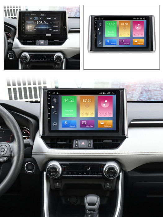 Navigatie dedicata Toyota RAV4 2019, 10.2 Inch, 4GB RAM 32 GB ROM, Octacore, QLED, DSP, RDS, 4G, Android 13, WI-FI, Bluetooth, Magazin Play [7]
