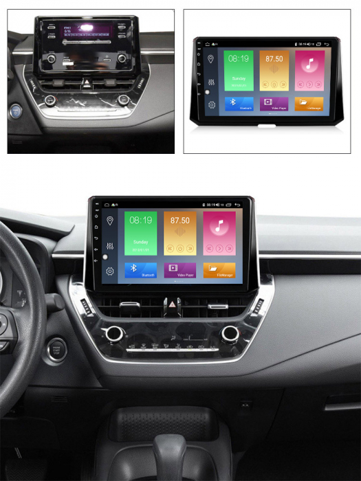 (Resigilata) Navigatie dedicata Toyota Corolla, Auris (2018-2019), 2GB RAM 32GB ROM, Quad Core, Display 10.2" IPS Full HD, Carplay, Android 13, Bluetooth, Magazin Play, Suport camere AHD [5]