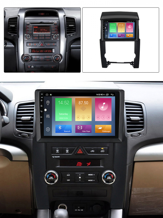 Navigatie dedicata Kia Sorento 2 2009-2012, 10 Inch, 4GB RAM 32GB ROM, Octacore, QLED, DSP, RDS, 4G, Android 13, Bluetooth, Magazin Play [7]