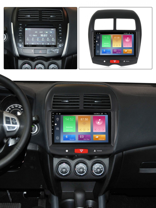 Navigatie Mitsubishi ASX 2010-2019,  Peugeot 4008 NAVI-IT, 10.1 Inch, NAVI-IT, 10.1 Inch, 2GB RAM 32GB ROM, Android 9.1, WiFi, Bluetooth, Magazin Play, Camera Marsarier [7]