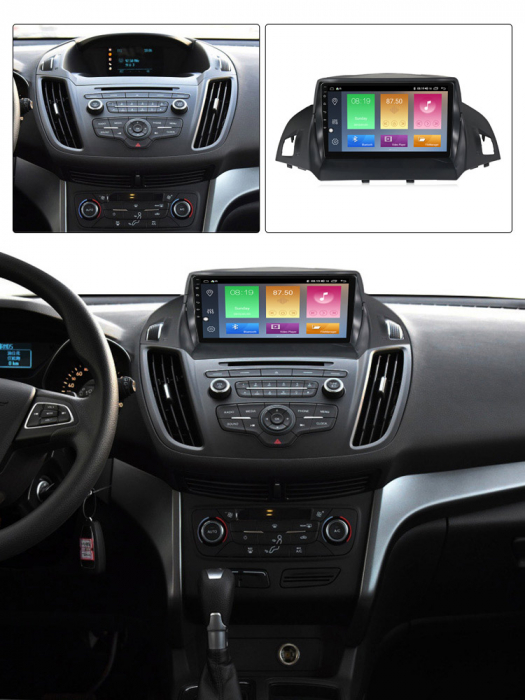 Navigatie Ford Kuga 2013-2018, NAVI-IT, 9 Inch, 4GB RAM 64GB ROM, IPS, DSP, RDS, 4G, Android 10 , WiFi, Bluetooth, Magazin Play, Camera Marsarier [5]