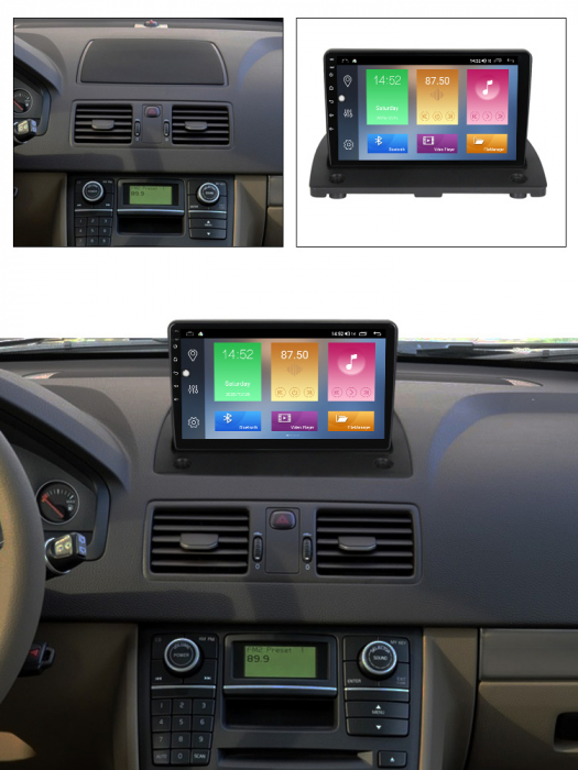 Navigatie Volvo XC90, NAVI-IT, 9 Inch, 2GB RAM 32GB ROM, Android 9.1, WiFi, Bluetooth, Magazin Play, Camera Marsarier [5]