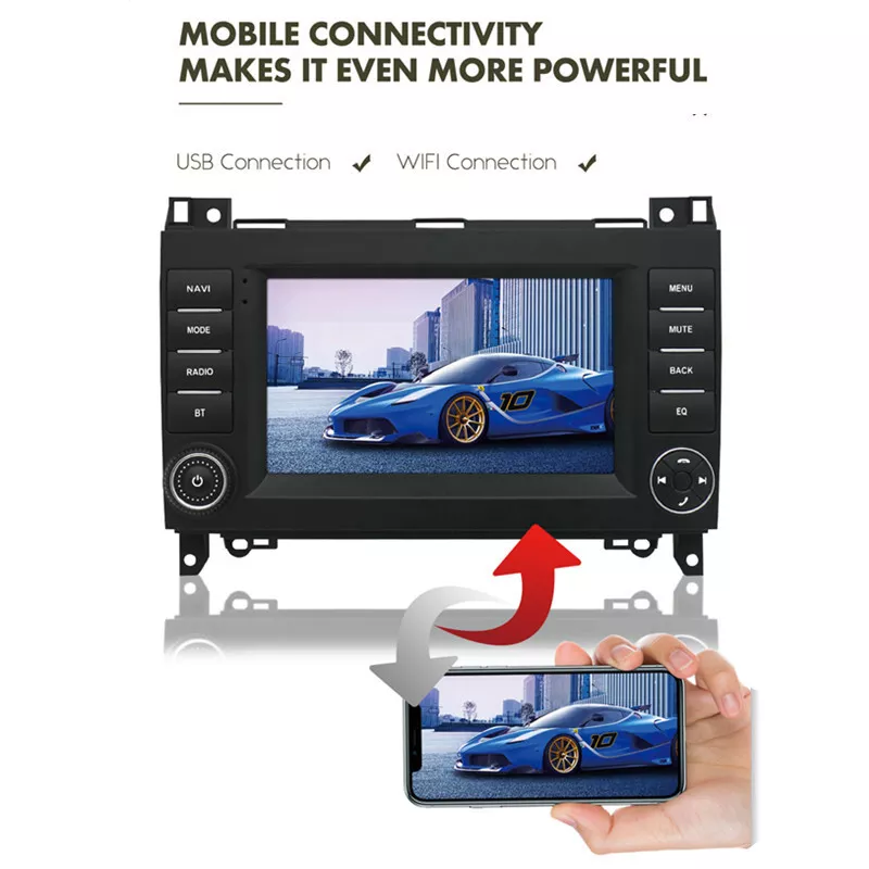 Navigatie dedicata Mercedes-Benz B200, Sprinter, Crafter, 2GB RAM 32GB ROM, Quad Core, Display 8" IPS Full HD, Carplay&Android Auto, Android 13 [2]