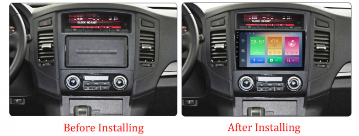 (Resigilata) Navigatie dedicata Mitsubishi Pajero 2006-2012, 9 Inch, 2GB RAM 32GB ROM, Android 13, WiFi, Bluetooth, Magazin Play, Camera Marsarier [3]