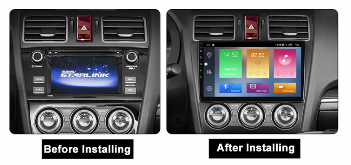 Navigatie dedicata Subaru Forester 2015-2017, 9 Inch, 4GB RAM 64GB ROM, Android 13, WI-FI, Bluetooth, Magazin Play, Camera Marsarier [5]