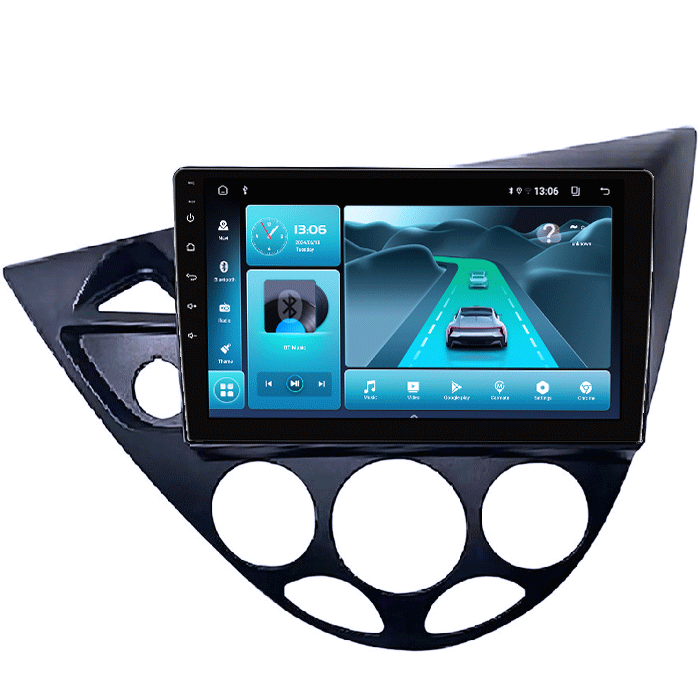Navigatii dedicate Focus 1999-2005, 2GB RAM 32GB ROM, Quad Core, Display 9" IPS Full HD, Carplay&Android Auto, Android 14, Suport camere AHD [2]
