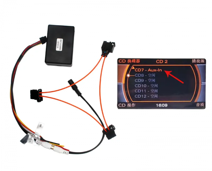 Adaptor Preluare Fibra Optica Audi A6/Q7 [2]