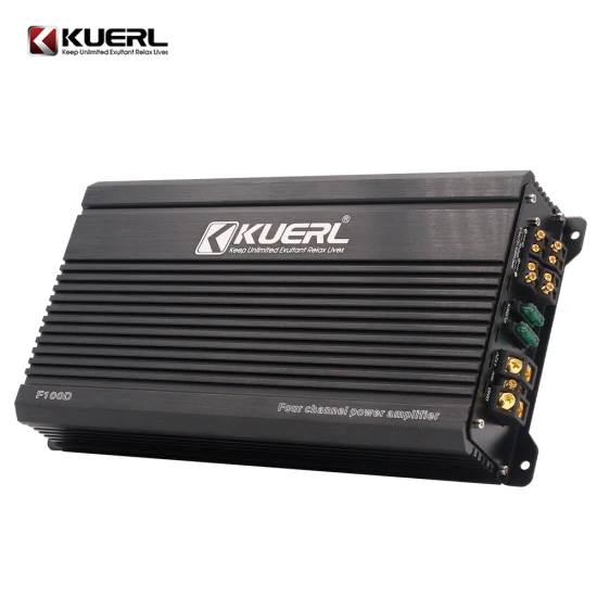 Amplificator Auto F100D, 4 canale, 12V, frecventa de 10HZ-50KHZ [1]