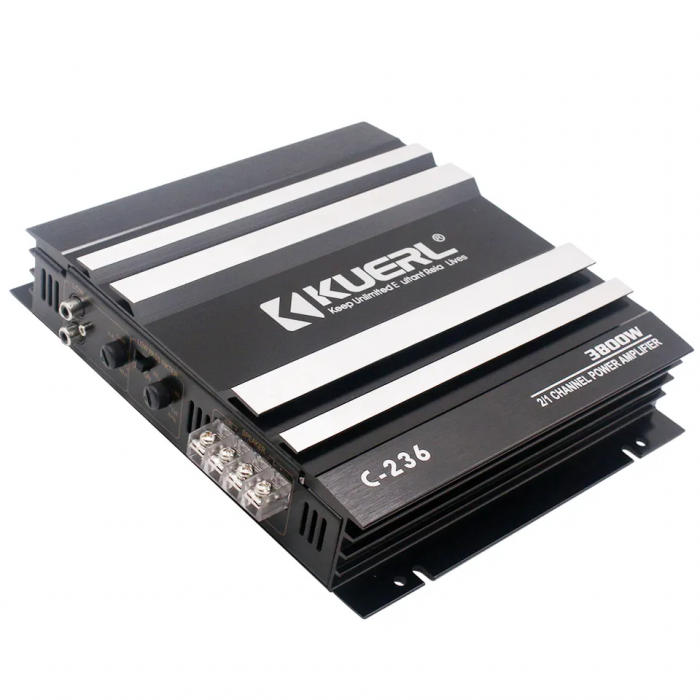Amplificator Auto K-266, clasa AB, 4 canale, 100W*4, 5800W, 12V, 91 - 100dB [5]