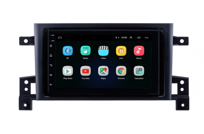 Kit Navigatie GPS NAVI-IT, Suzuki Grand Vitara 4 GB RAM 32GB ROM, Display 7 inch, Carplay, Android 13 Bluetooth, Magazin Play, Camera Spate [2]