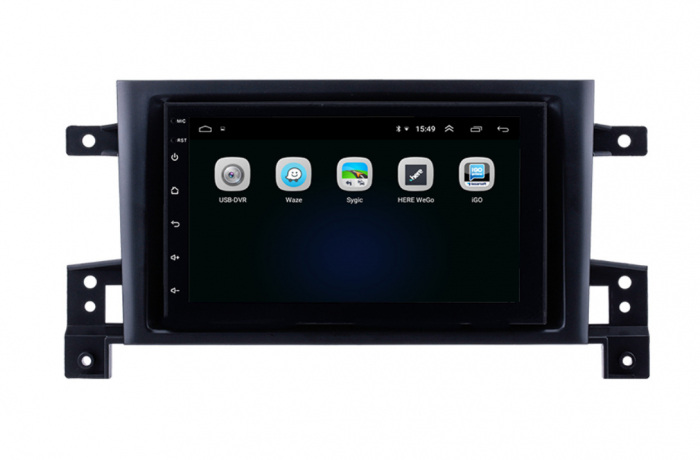 Kit Navigatie GPS NAVI-IT, Suzuki Grand Vitara 4 GB RAM 32GB ROM, Display 7 inch, Carplay, Android 13 Bluetooth, Magazin Play, Camera Spate [4]