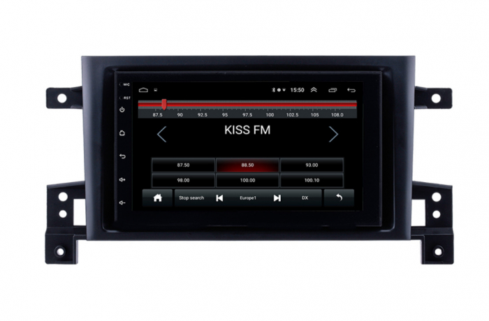Kit Navigatie GPS NAVI-IT, Suzuki Grand Vitara 4 GB RAM 32GB ROM, Display 7 inch, Carplay, Android 13 Bluetooth, Magazin Play, Camera Spate [5]