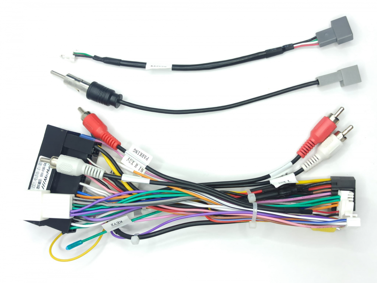 Cablaj adaptor MH-HW-042 conectare navigatie originala +subwofer cu navigatie Android pentru gama Hyundai, KIA 2014-2018 [1]