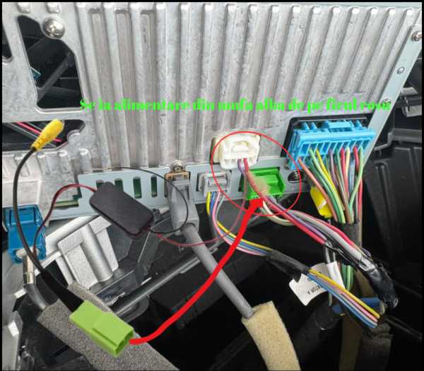 Cablu adaptor pentru camera marsarier de fabrica Suzuki / Mazda [3]