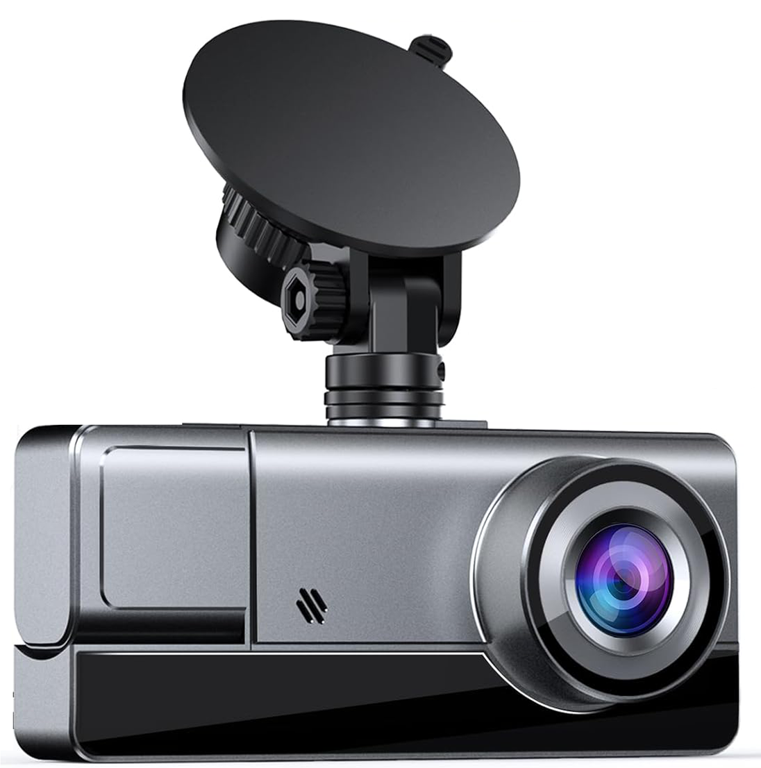 Camera auto DVR, 3 canale, rezolutie 4K, 64GB card de stocare, mod parcare de 24 de ore [1]
