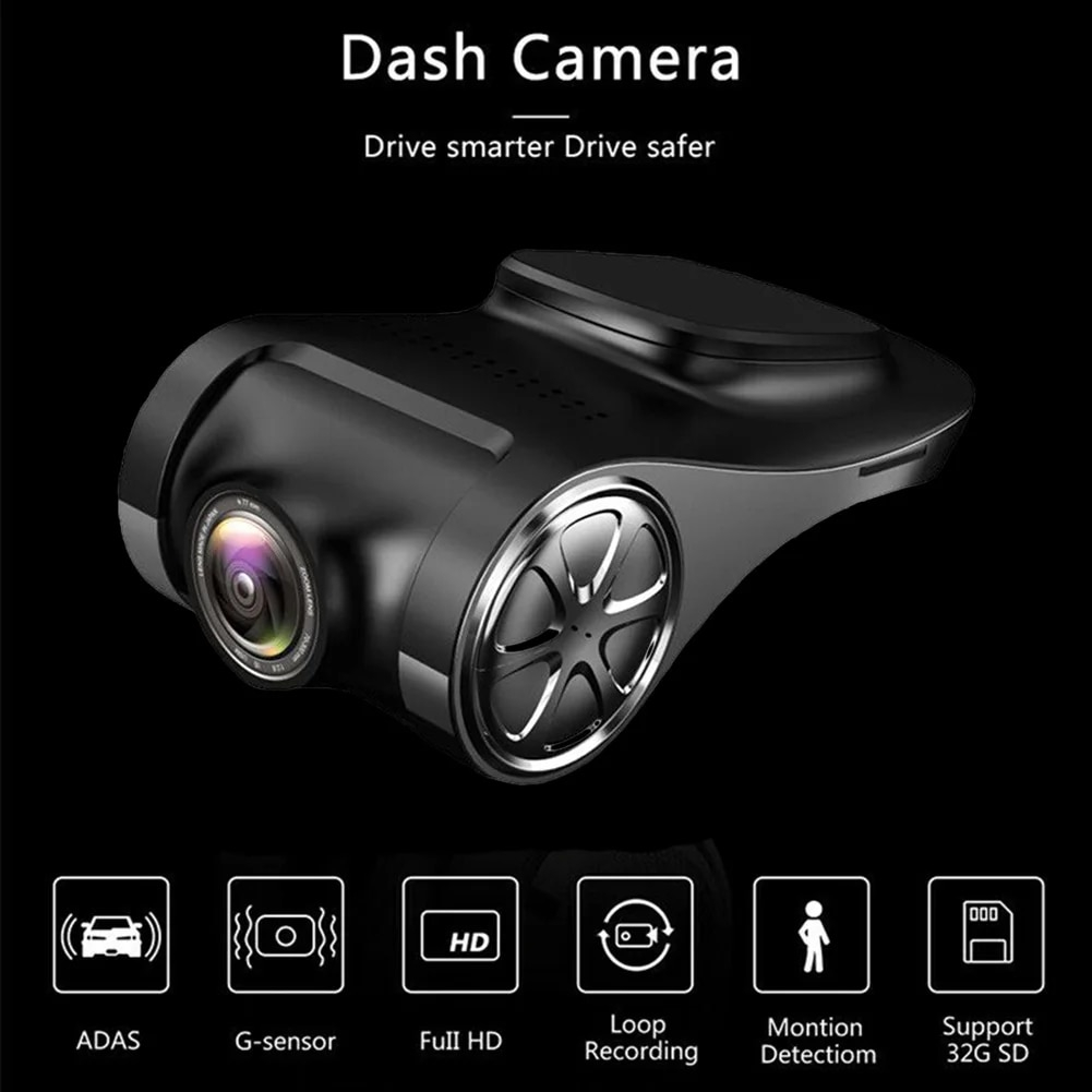 Cameră de bord DVR pentru sisteme android 1080P cu asistență USB ADAS Înregistrare în buclă Starlight Night Vision [2]