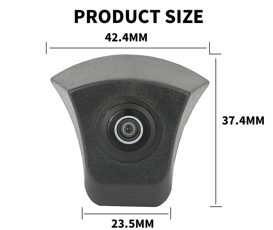 Camera frontala dedicata NAVI-IT compatibila cu Audi cu montaj in sigla pentru sisteme android, rezolutie 1280*720 AHD, 145 grade de vizualizare [2]