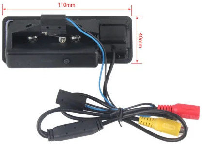 Camera marsarier NAVI-IT, compatibil cu BMW 3/5 Series X5 X1 X6 E39 E46 E53 E70 E82 E88, functie nightvision, rezistent la apa [3]