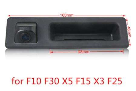Camera marsarier NAVI-IT, compatibil cu BMW 5 seria F10 F11/ 3 seria F30 F31 F32/X3 F25/X4, rezolutie 1280*720 AHD, functie nightvision, rezistent la apa [3]