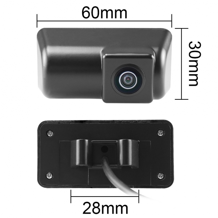 Camera marsarier NAVI-IT, compatibil cu Ford Transit Connect, functie nightvision, rezistent la apa, unghi 170 grade [5]