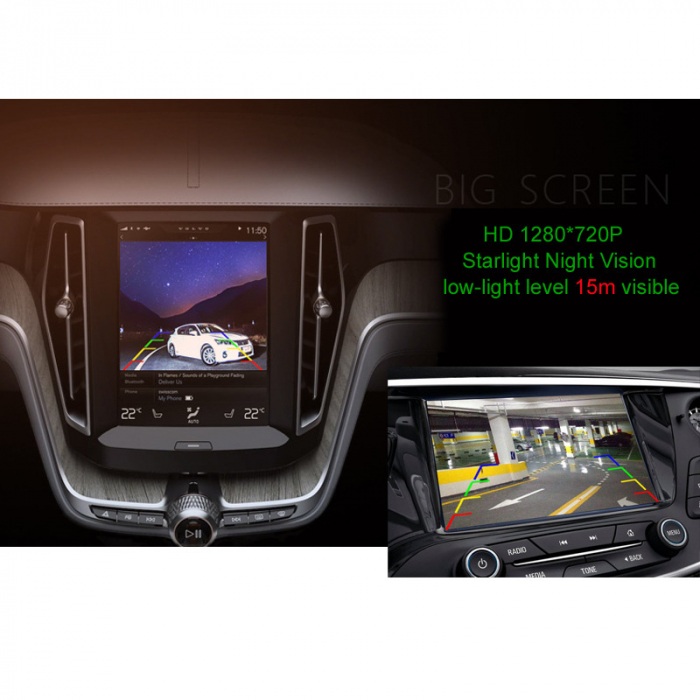 Camera marsarier NAVI-IT, compatibil cu Ford Transit Connect, functie nightvision, rezistent la apa, unghi 170 grade [2]