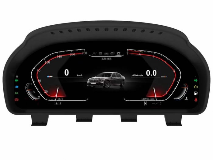 Ceas electronic digital FULL HD compatibil cu BMW Seria 5 F10 2010-2016, 12,5 INCH, Rezolutie 1920*1080, Sistem de operare LINUX [4]