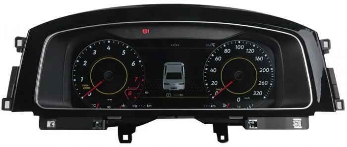 Ceas electronic digital Volkswagen Golf 7/7.5 2013-2019, 12.3 INCH, Rezolutie 1920*1080, Sistem de operare LINUX [3]