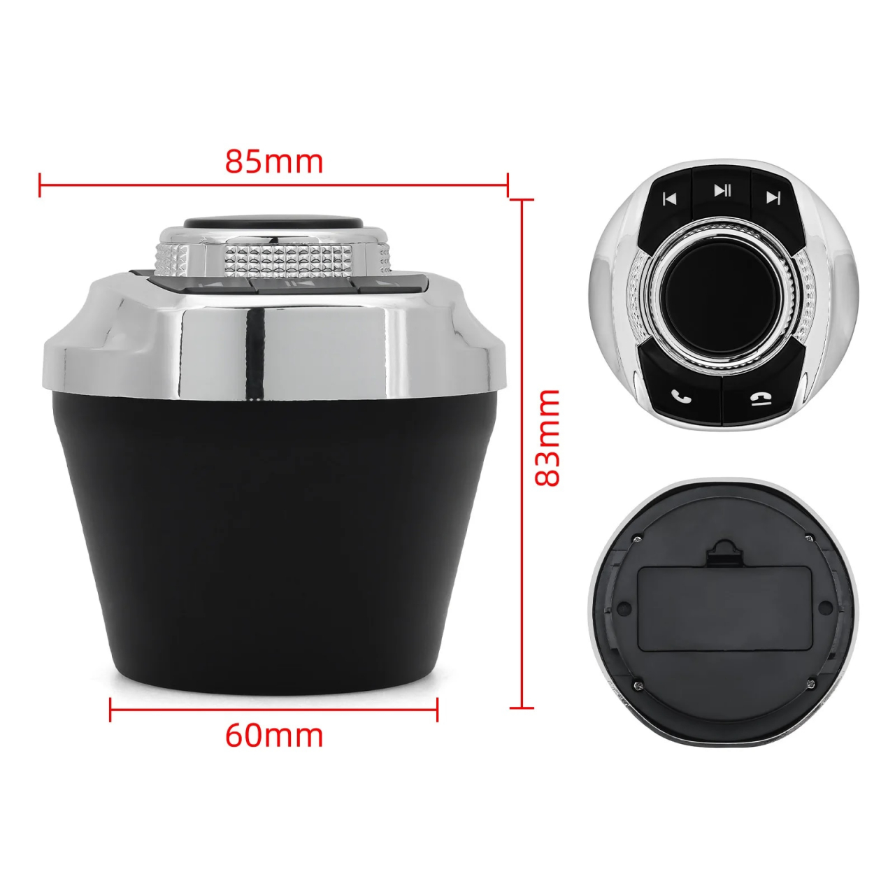 Comenzi volan tip borcan wireless cu butoane de control volum Radio DVD GPS Navigatie [3]