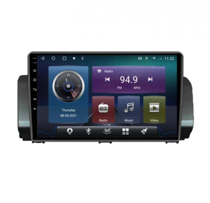 (Resigilata) Navigatie dedicata Dacia Sandero&Jogger 2021, ANDROID 13, Carplay&Android Auto, 9 inch , 2GB RAM 32GB ROM, Internet, Aplicatii, Waze, Full HD, Suport Camere AHD [2]