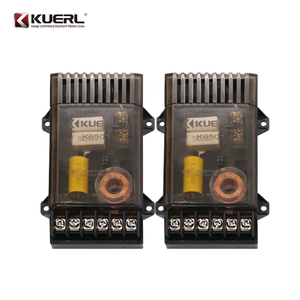 Set difuzoare componente de 6.5 inch K-6501, frecventa de 30HZ-120HZ, 90db, RMS 120W, Neagra [3]