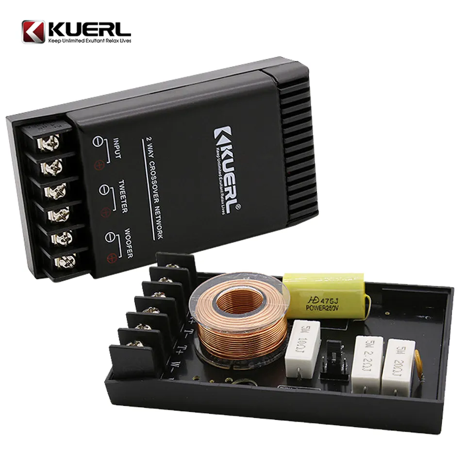Set difuzoare componente de 6.5 inch K-665, frecventa de 40HZ-22KHZ, 92db, RMS 120W, Neagra [4]