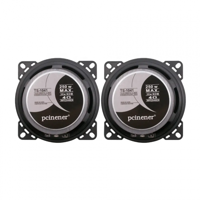 Set difuzoare coaxiale de 4 inch TS-1041, frecventa de 66HZ-22KHZ, 91db, RMS 250W, Neagra [3]