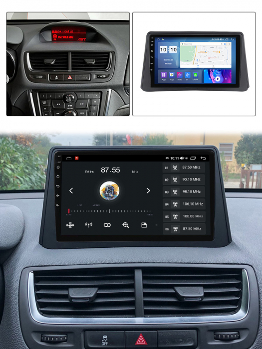 (Resigilata) Navigatie dedicata Opel Mokka Buick Encore 2013-2015, 2GB RAM 32GB ROM, Quad Core, Display 9" IPS Full HD, Carplay, Android 13, Bluetooth, Magazin Play, Suport camere AHD [3]