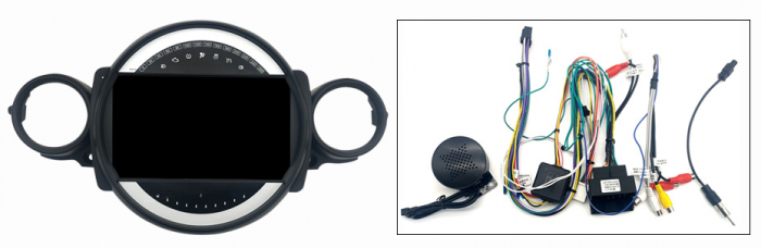 Navigatie dedicata Mini Cooper 2007-2015,9 inch, 4 GB RAM 32GB ROM, QLED, Aplicatii, Bluethoot, Mirrorlink, Android 13 [3]