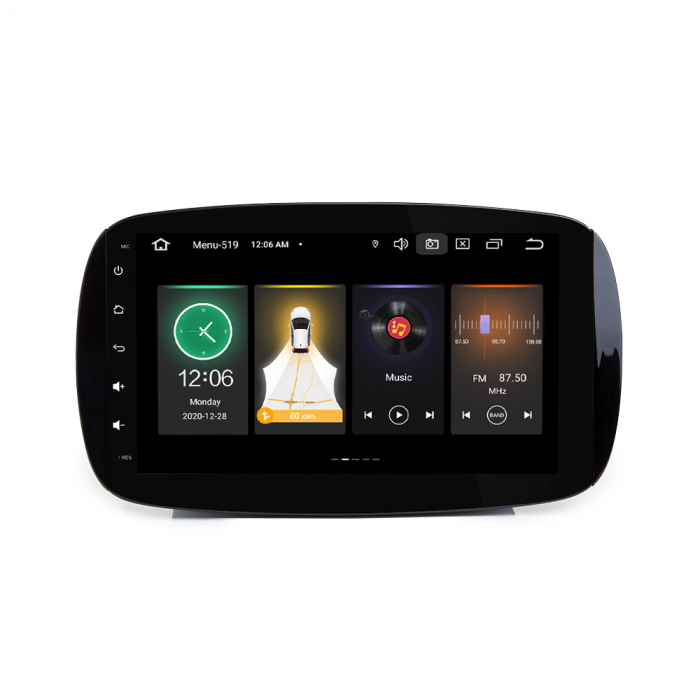 Navigatie dedicata Smart Fortwo 2016, 9 Inch, 4GB RAM 32GB ROM, Octacore, Android 13, QLED, RDS, DSP, WiFi, Bluetooth, Magazin Play [4]
