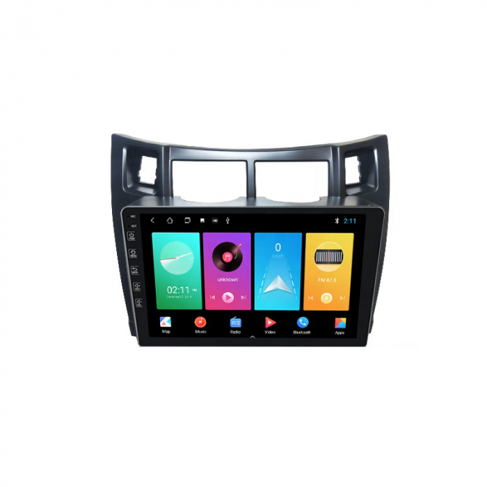 Navigatie dedicata Toyota Yaris (2008-2011), 4GB RAM 32 GB ROM, Octacore, 9", QLED, DSP, RDS, 4G, Android 13, WI-FI, Bluetooth, Magazin Play [3]