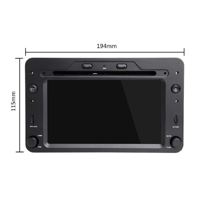Navigatie dedicata Alfa Romeo 159, Brera, Spider, 2GB RAM 32GB ROM, DVD, Bluetooth, DSP, Display 7" [3]