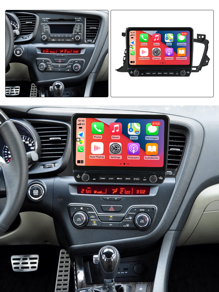Navigatie dedicata Optima 2011-2014 cu butoane rotative model 2024, 9 Inch, 2GB RAM 32GB ROM, Quadcore, Android 13, WiFi, Bluetooth, Magazin Play [8]